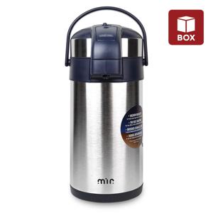 (1BOX) 미르 진공 에어포트 보온보냉병 4.0L-6개 휴대용 대용량 보온병 캥핑 물병