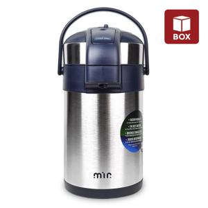 (1BOX) 미르 진공 에어포트 보온보냉병 3.0L-6개 휴대용 대용량 보온병 캥핑 물병