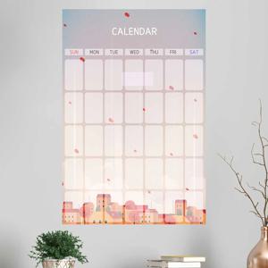 보드마카 붙이는 접착시트지 캘린더 스티커 B타입