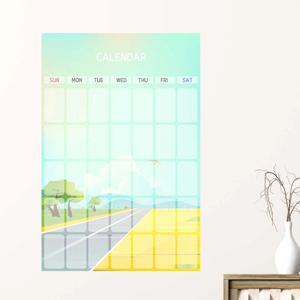 보드마카 붙이는 접착시트지 캘린더 스티커 E타입