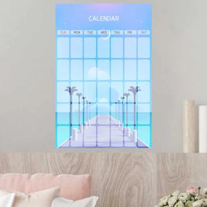 보드마카 붙이는 접착시트지 캘린더 스티커 H타입