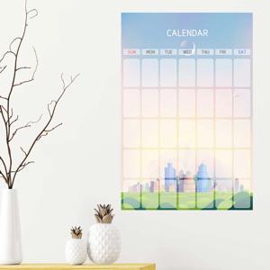 보드마카 붙이는 접착시트지 캘린더 스티커 L타입