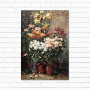 명화 꽃그림 no31 ﻿﻿휴버트 벨리스 국화 인테리어 패브릭포스터
