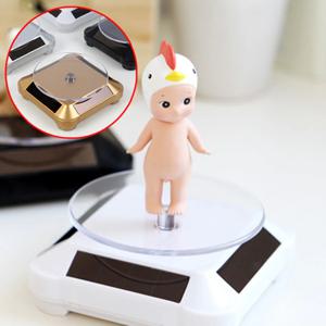 태양광 디스플레이 회전진열대 피규어 미니 회전판