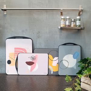 추상화 항균 TPU 양면 아트도마 (M/L size)