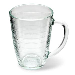 라인강화머그 460ml 라인패턴 내열유리 물컵