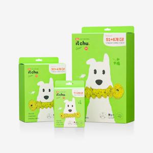 잇츄 오리지널 덴탈껌 그린 (S/M) 강아지 치석제거 껌