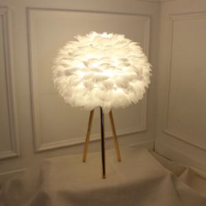 LED 무드등 스탠드 깃털 린다 에오스 골드 단 스탠드