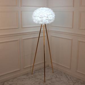 LED 무드등 인테리어 스탠드 에오스 골드 린다 깃털 장 스탠드 길이 조절 가능