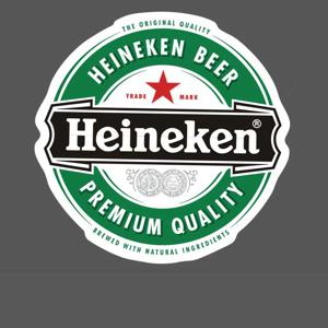 A125 - 하*네켄 맥주 로고 캐릭터 스티커 방수 리폼 DIY 노트북 폰케이스 스티커