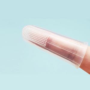 실리콘 손가락칫솔 2개입