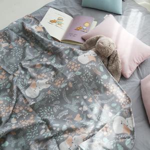 숲속여우 이중거즈 블랭킷 아기 여름 이불 2colors 3size