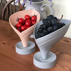 하트 채소 바스켓 야채 바구니 과일 접시