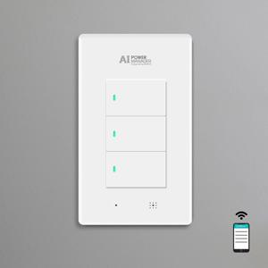 Zigbee AI 조명스위치 IoT 스마트스위치 3구