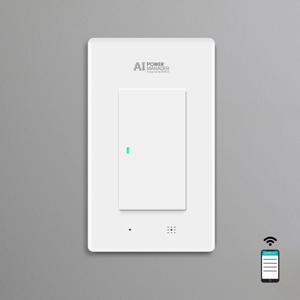 Zigbee AI 조명스위치 IoT 스마트스위치 1구