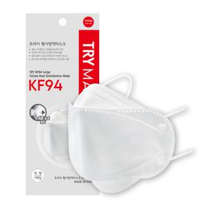 KF94 황사방역마스크 대형 50매/ 비말차단/ 국내생산/ 개별포장