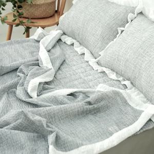 믹스 시어서커  여름 홑이불 침구세트 S/SS/Q 3colors