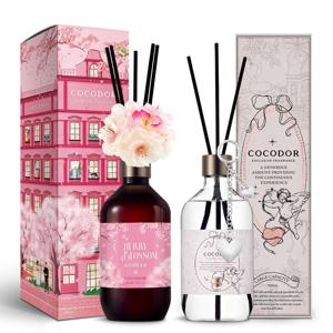 1+1 러블리 디퓨저 500ml 2개 (하트키링 증정 벚꽃 선물추천 대용량 방향제)