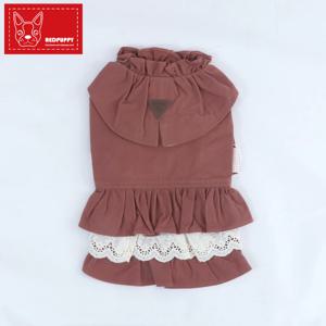 반려동물 옷 레블리 프린세스 트렌치코트 2colors