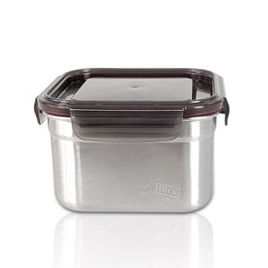 모던락 스텐밀폐용기 정사각 6호(1.3L) 냉장고정리