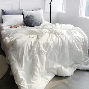 내츄럴 워싱 광목 피그먼트 차렵이불 (SS/K) 4color