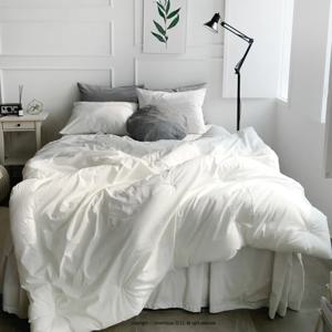 내츄럴 워싱 광목 피그먼트 차렵이불 베개세트(SS/K) 4color