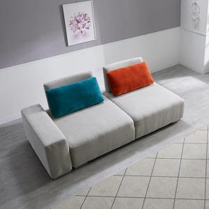 마린 리브스마트 패브릭 3인 등받이 스윙형 소파