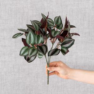 풍성한 심플 달개비 조화 부쉬 32cm 2color 인테리어 장식