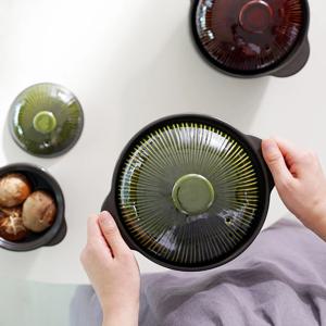 라인팟 무균열 내열냄비 뚝배기 3종세트 12cm+16m+18cm (5color)