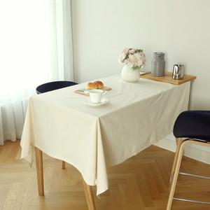 맞춤제작) 광목 테이블/식탁보 책상커버