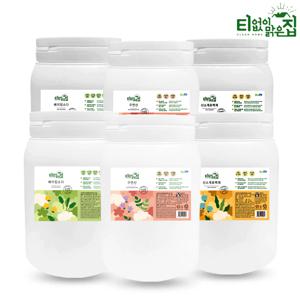 천연세제 구연산+산소계표백제+베이킹소다 용기2kgX3