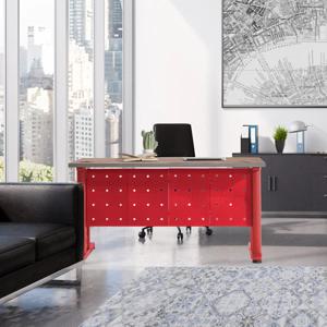 로엘1400 퍼즐 일자형책상 54colors