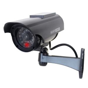 가짜 모형 cctv 태양열 리얼블랙 적외선(IR) 카메라 (건전지+방범용스티커 무료증정)