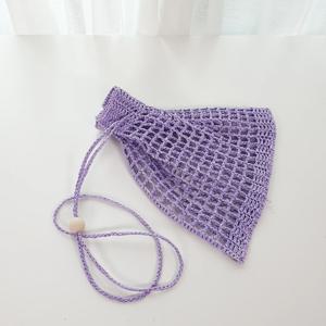 DIY 티파우치 - 라피아