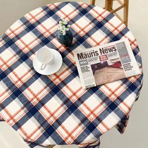 레트로 체크 식탁보 4색상 테이블보 피크닉매트 린넨 감성