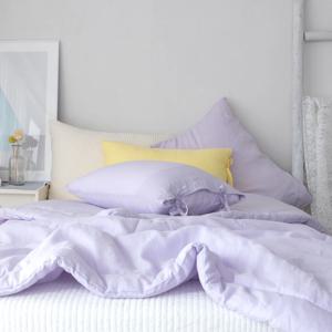 소프트  워싱린넨 라벤더 차렵세트(S/Q/K)size