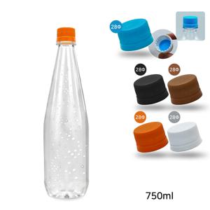 내압캡 투명 호프(효소탄)용기 750ml (2개) 맥주페트
