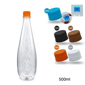내압캡 투명 호프(효소탄)용기 500ml (2개) 맥주페트