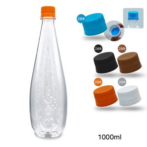 내압캡 투명 호프(효소탄)용기 1000ml (2개) 맥주페트