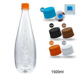 내압캡 투명 호프(효소탄)용기 1500ml (2개) 맥주페트