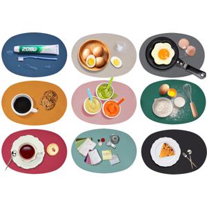 무료배송 국내생산 실리콘매트 (식탁매트+식기건조매트) 3인풀세트 타원형