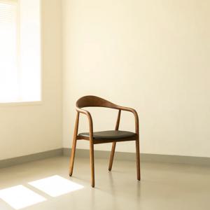 우드/식탁용 스탠다드 원목 암체어 Y3-21 - Natural, Walnut 컬러
