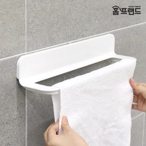 접착식 화이트 블랙 벽걸이 수건걸이