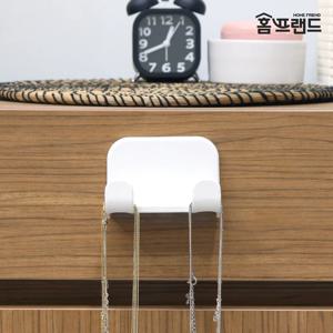 접착식 벽걸이 다용도 걸이 (화이트)
