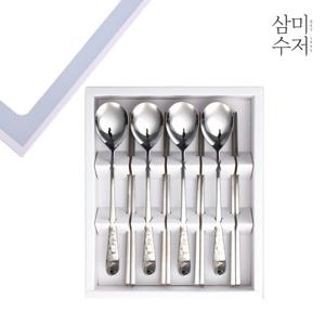 무민 더키친 샵 레이져 가족 수저 4벌세트