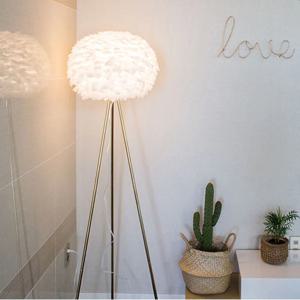 LED전구스_완 깃털 장 스탠드조명 스텐드등 탁자스텐드