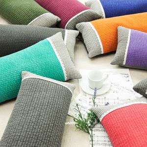 레이스 피그먼트 메밀베개 낮잠베개 10colors