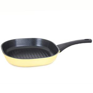 실버스타 레트로 다이아몬드코팅 주물 사각그릴팬 26cm