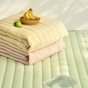 프루티 시어서커 고무밴딩 여름 침대패드(SS/Q/K) 3colors