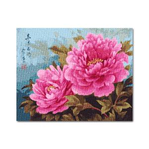 DIY 보석십자수 - 모란꽃 BG02 (50x40)